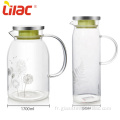 Échantillon GRATUIT Lilas Pot en verre cylindrique de 1580 ml